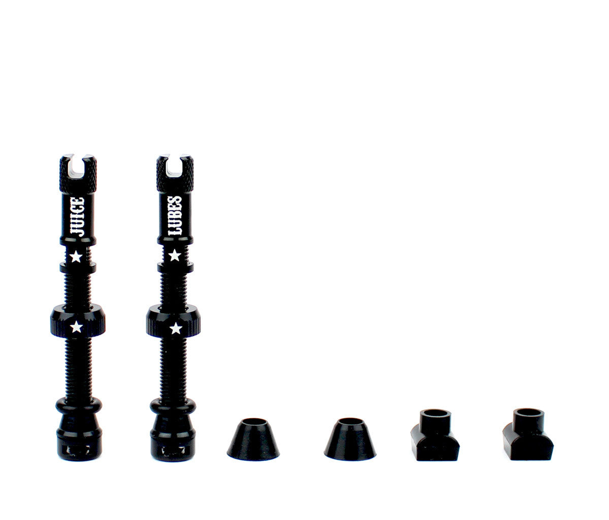 Juice Lubes - Tubeless Valves 65mm MIXED 10-pack