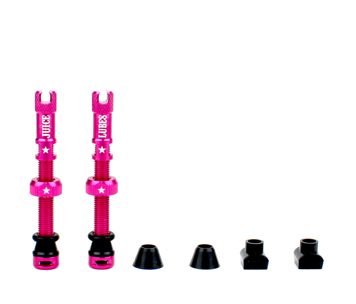 Juice Lubes - Tubeless Valves 65mm MIXED 10-pack