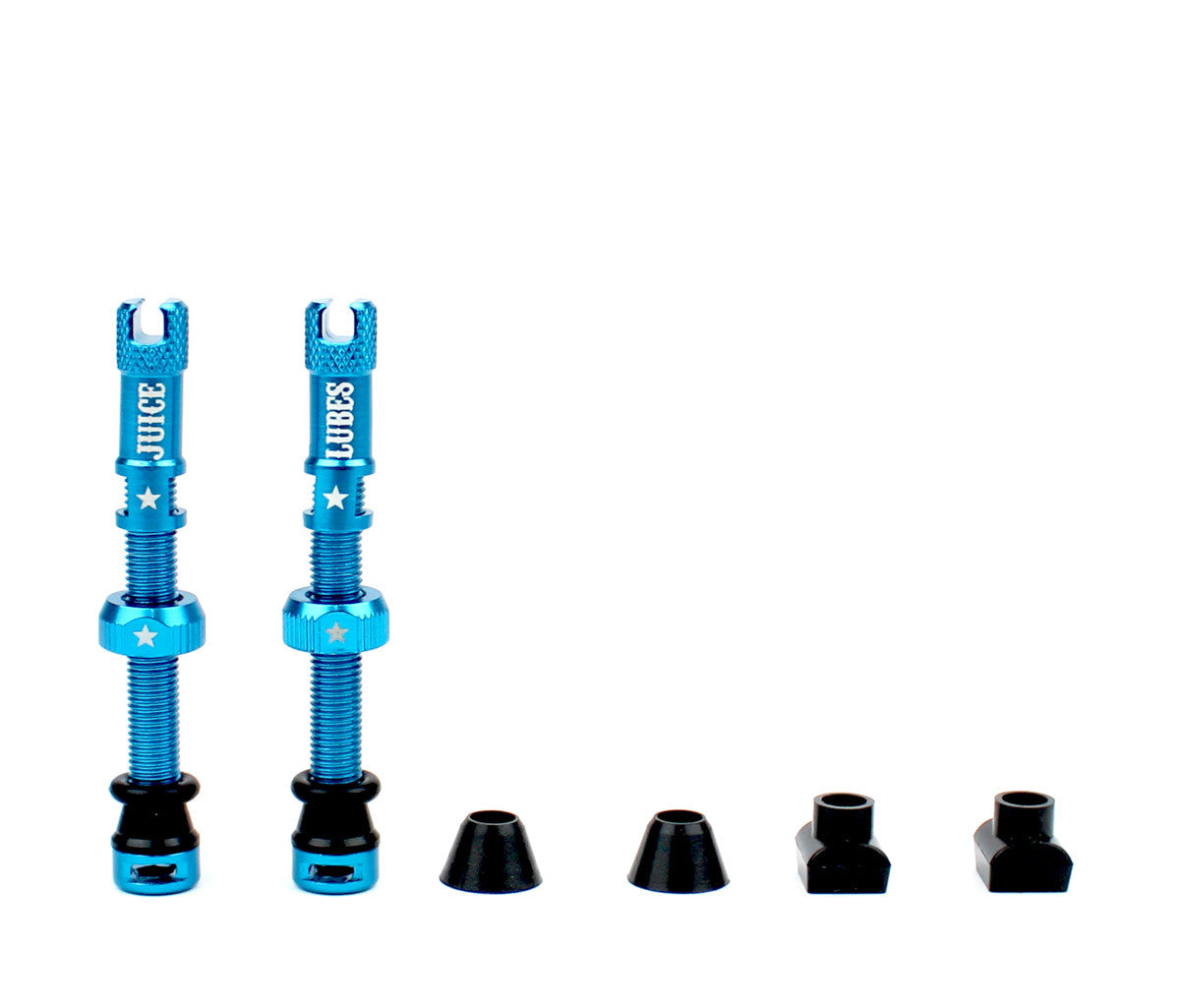 Juice Lubes - Tubeless Valves 65mm MIXED 10-pack
