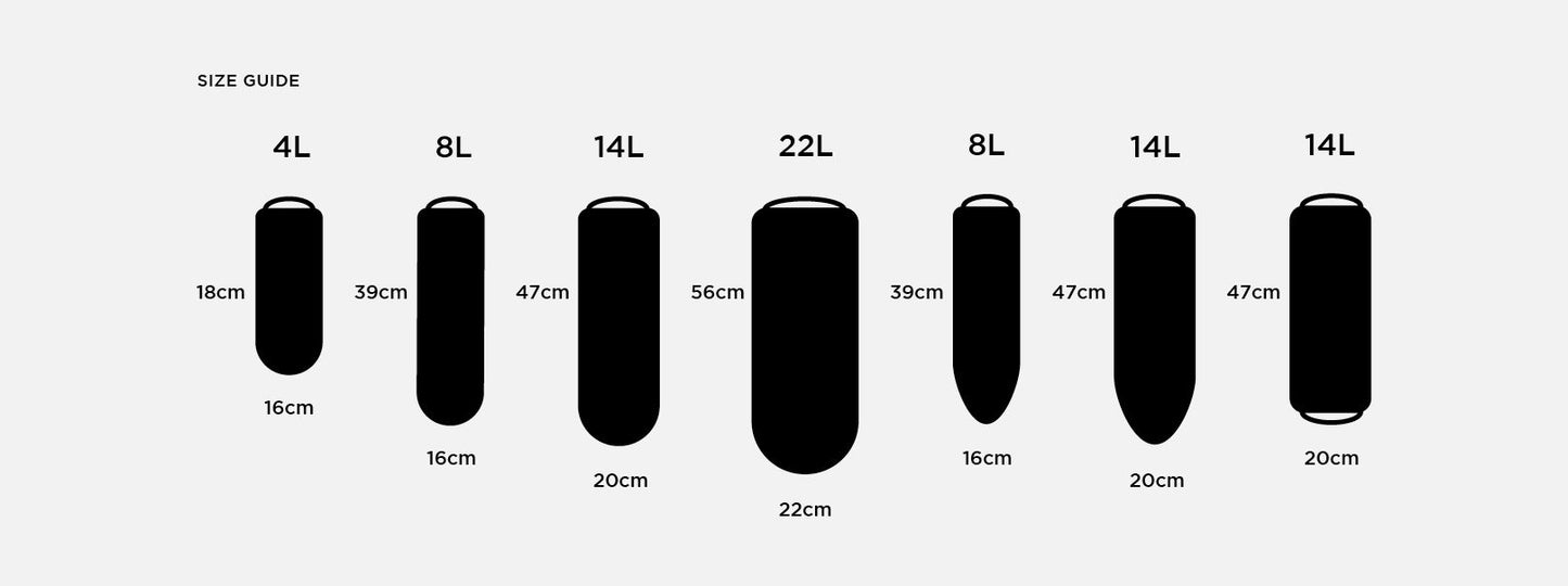Reestrap - Dry Bag 14L Double Roll
