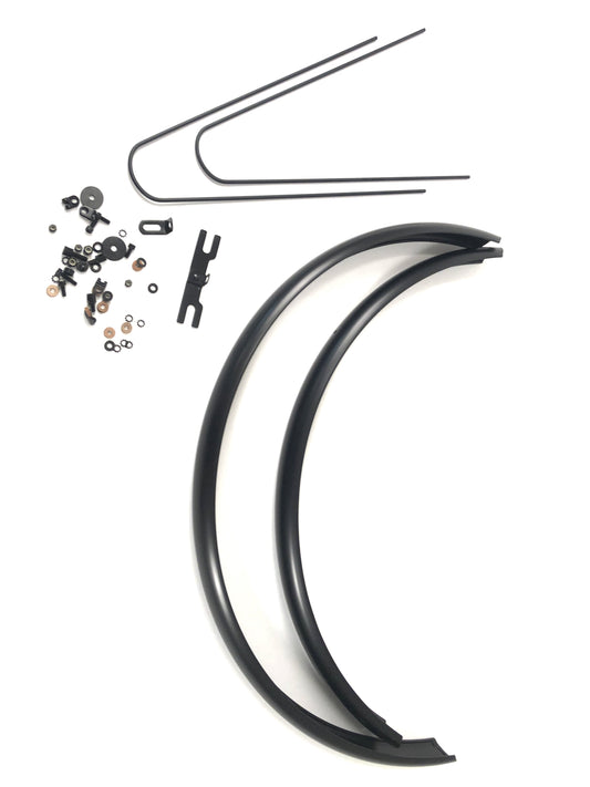 Shine Alloy 700 x 45mm Fenders Matt Black