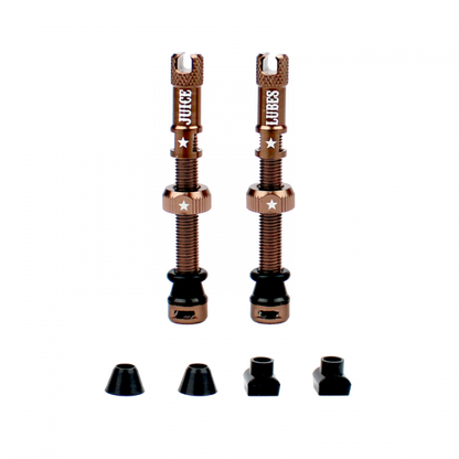 Juice Lubes - Tubeless Valves 65mm MIXED 10-pack