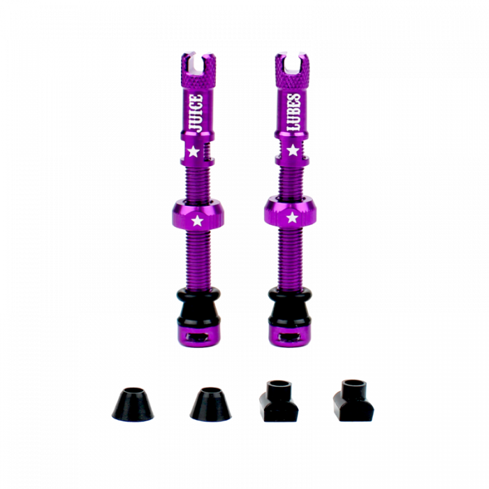 Juice Lubes - Tubeless Valves 65mm Lilla