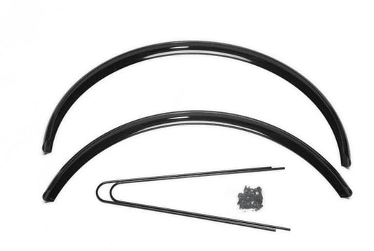 Shine Alloy 700 x 45mm Fenders Black