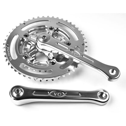Velo Orange - Grand Cru 110 Fluted Triple Crankset 165mm