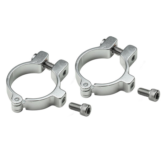 Velo Orange - Hinged Water Bottle Cage Clamps 28.6mm Silver